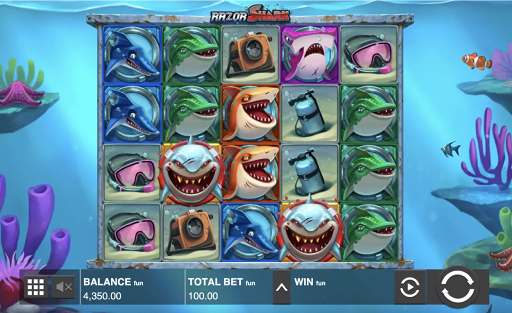 Дизайн игрового автомата Razon Shark