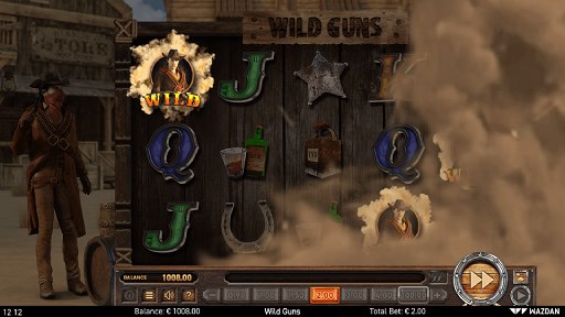 Символы игрового автомата Wild Guns